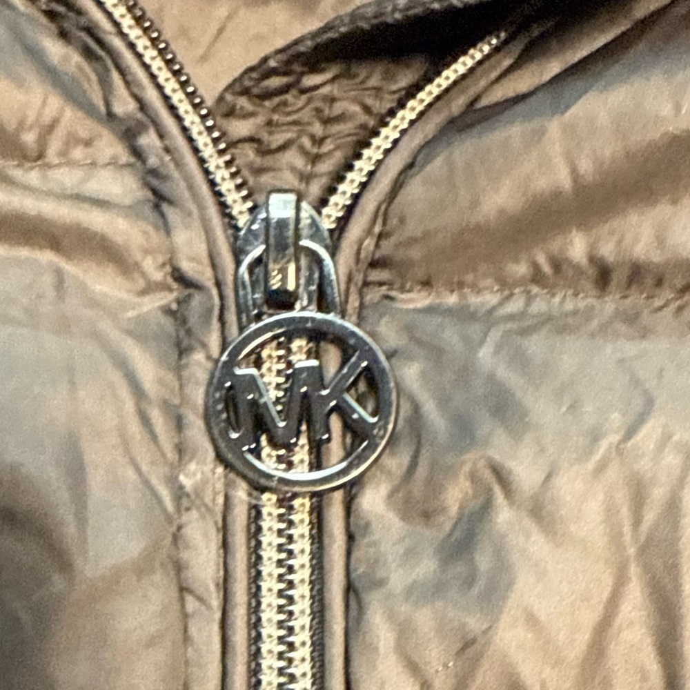 Michael Kors Hooded Long Packable Down Puffer Coat Down Waterfowl Feathers 2XL - Picture 8 of 15